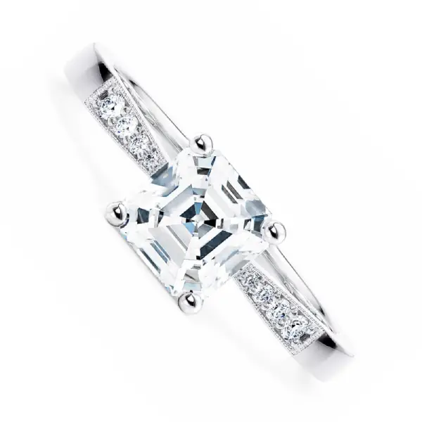 Anillos Corte Asscher 4