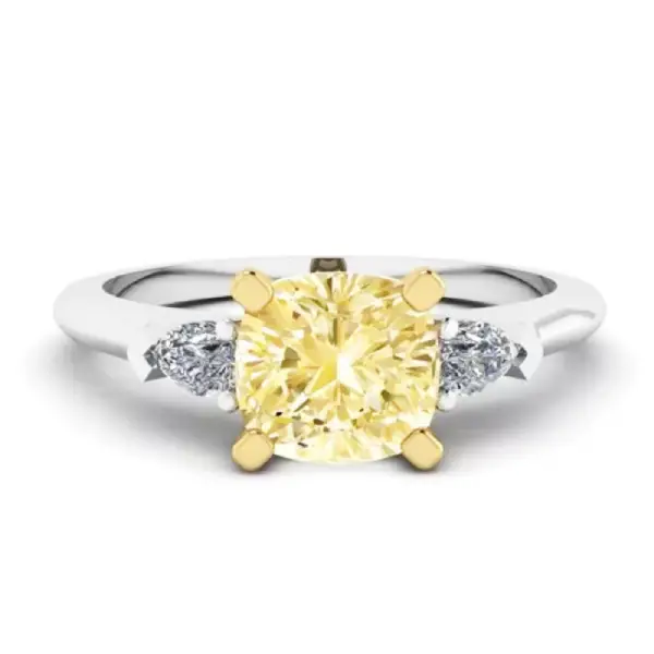 Anillos Talla Cojín 5