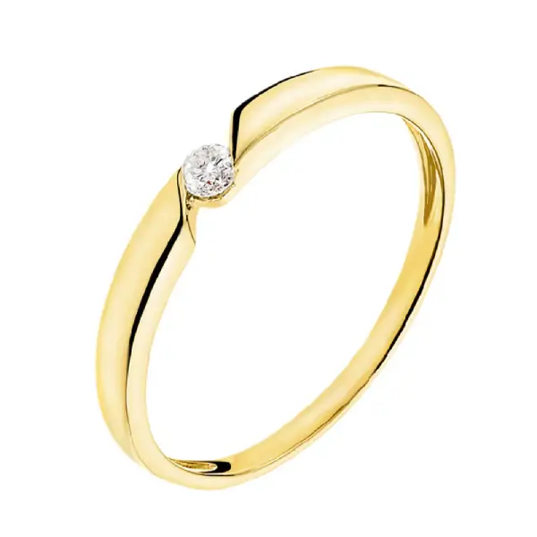 Anillos Solitario Clásico 2