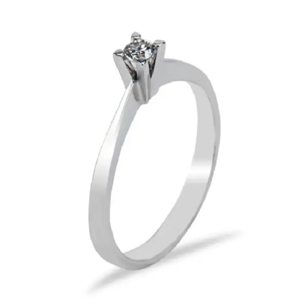 Anillos Solitario Clásico 4