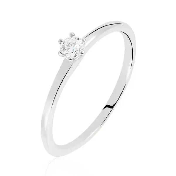 Anillos Solitario Clásico 6