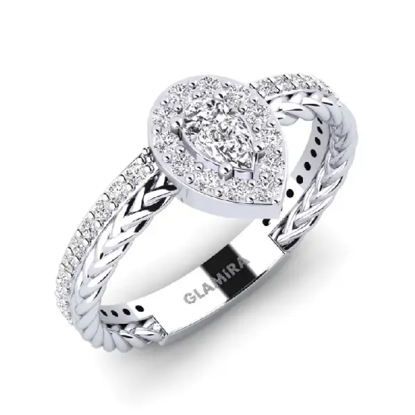 Anillos de Compromiso Halo 6