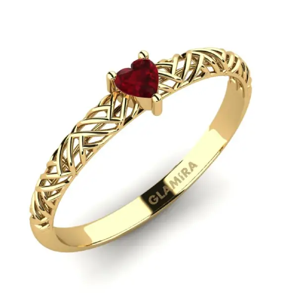 Anillos de Oro Amarillo 1