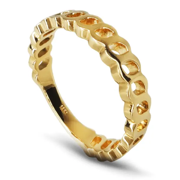 Anillos de Oro Amarillo 2