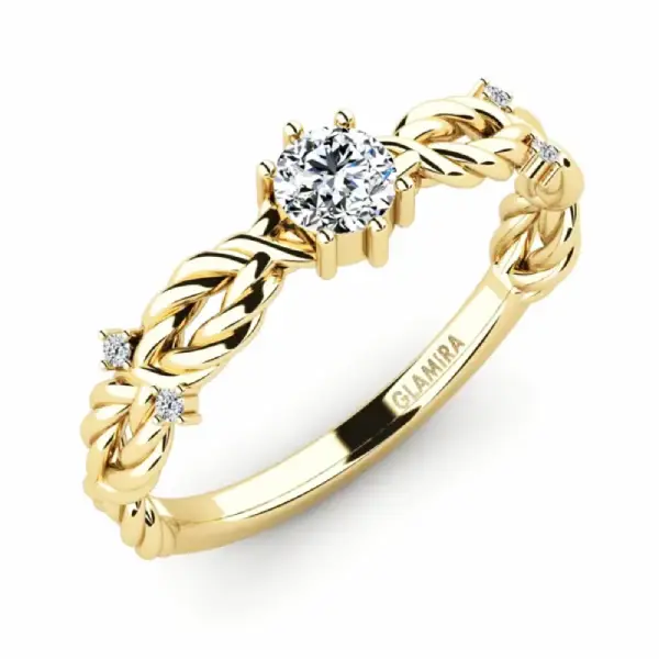 Anillos de Oro Amarillo 5