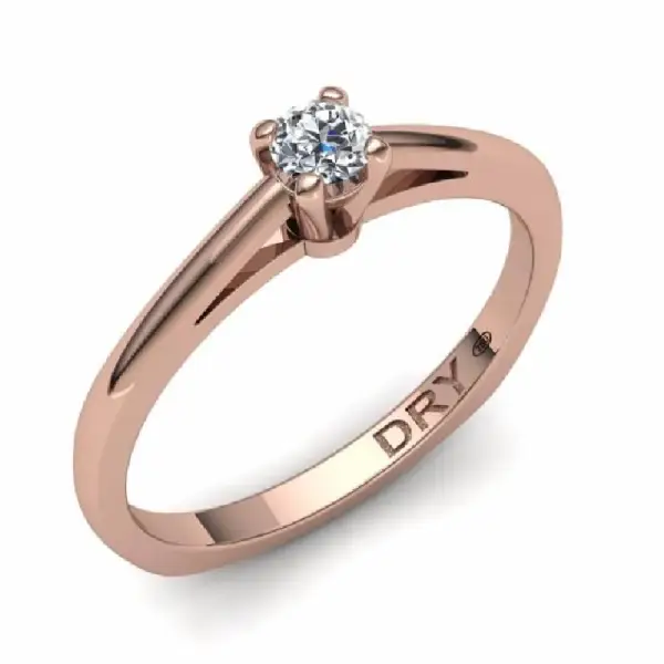 Anillos de Oro Rosa 5