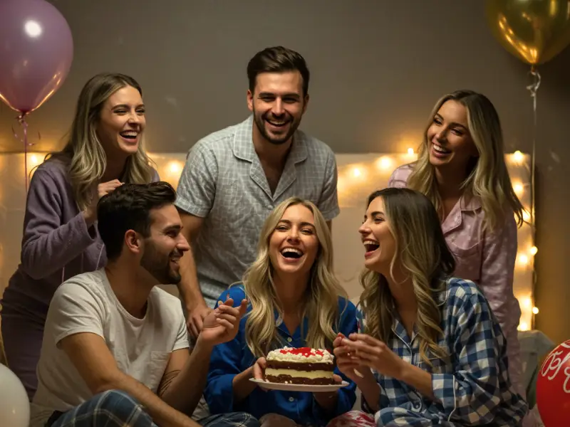 Cumpleaños en Pijamas para Mayores de edad